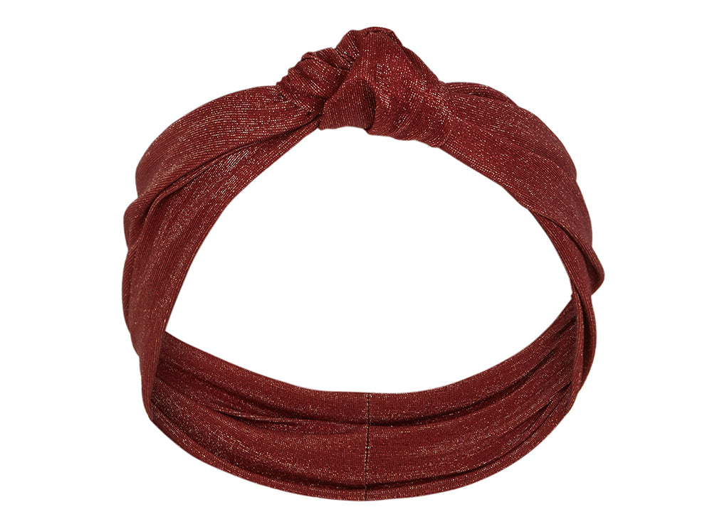 Turban Terracota Lurex