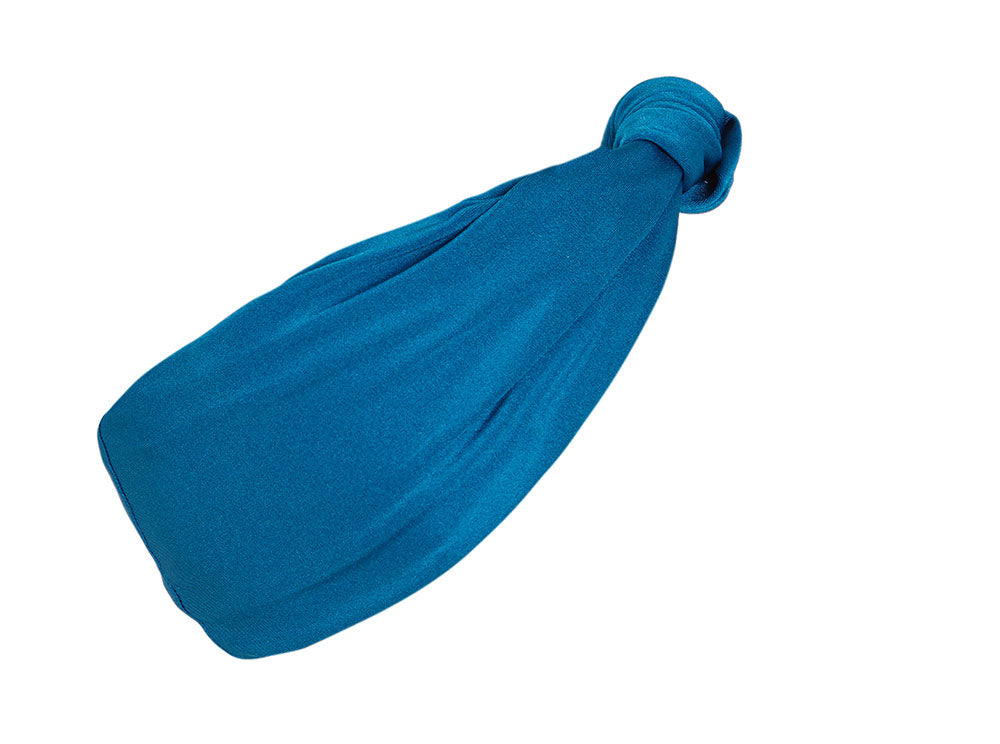 Turban Blu Fondale Lycra